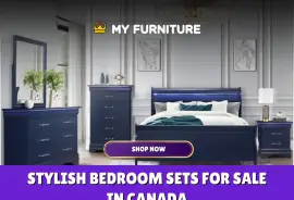 Stylish Bedroom Sets for Sale in Canada at My Furniture Store