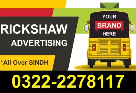 Rickshaw Advertising | Rickshaw Marketing in Karachi