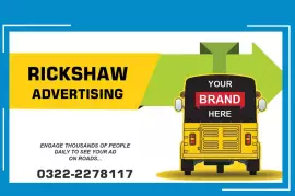 Rickshaw Advertising | Rickshaw Marketing in Karachi