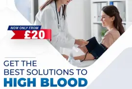 Get the Best Solutions to High Blood Pressure Now Only From £20