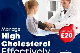 Manage High Cholesterol Effectively from Just £20