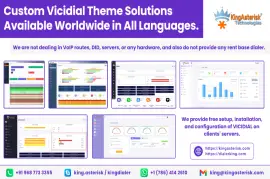 Custom Vicidial Theme Solutions available worldwide in all languages