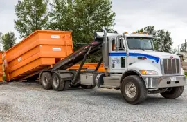 Construction Dumpster In Surrey by Fleetwood Waste