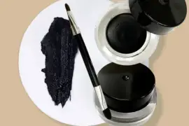 Black Gel Eyeliner Define + Smudge (2 Brushes in 1) - Beauty Forever London