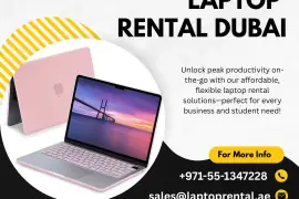 Want to Rent 2025 Business Laptops in Dubai?
