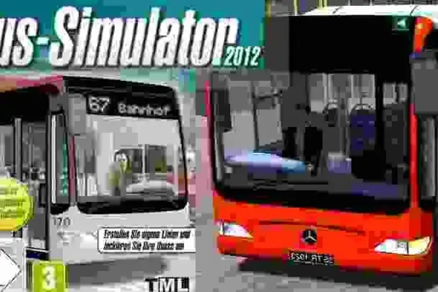 European Bus Simulator Laptop Desktop Computer Game