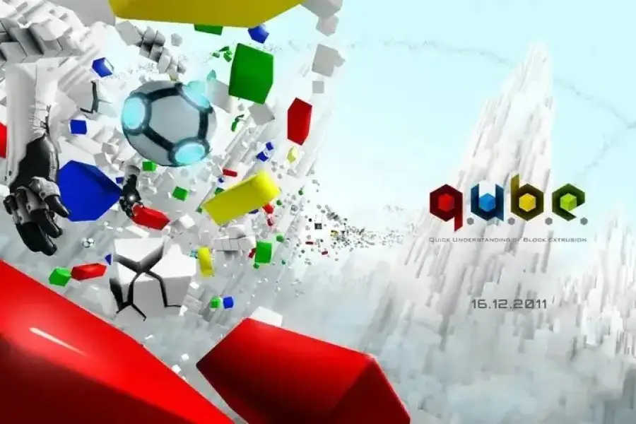 Q.U.B.E. Laptop Desktop Computer Game.