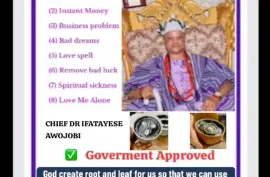 The Best Powerful Spiritual Herbalist Native Doctor IN Nigeria