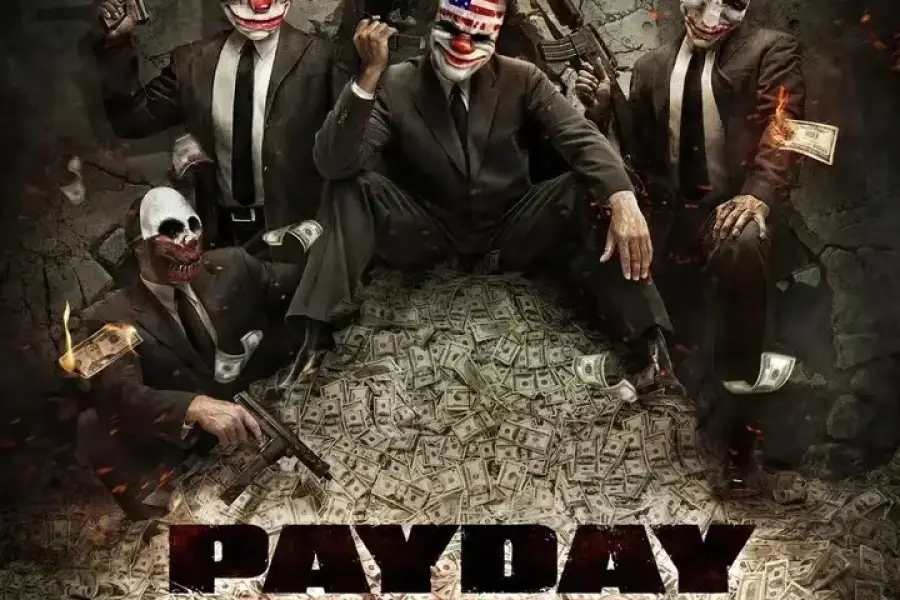 PAYDAY THE HEIST Laptop Desktop Computer Game.