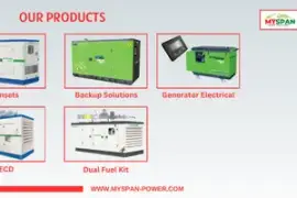 Gensets: Petrol Gensets & Diesel Gensets by Myspan-Power