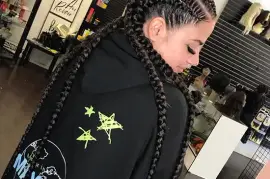 California’s Top 4 Feed-In Cornrows Styles at Miracle Hands Beauty