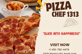 Pizza chef 1313 -  Best Pizza in North York Toronto