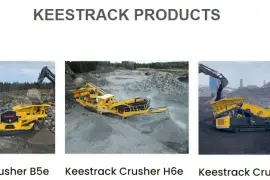 Keestrack by Pal Infra: Keestrack Crusher B5e & Keestrack Crusher K5e