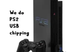 We do PlayStation 2 {PS2} USB chipping 