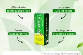 Relieve Joint Pain Naturally with Aarogya Tailam!