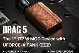 VooPoo Drag 5 177W Kit – Powerful, Stylish Vaping Experience