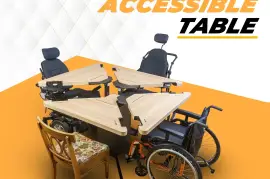 Inclusion Table: Adjustable Tables for Wheelchair Accessibility and Comfort