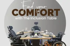 Unlock Freedom: Inclusion Table's Innovative Dining Solutions for Wheelchai