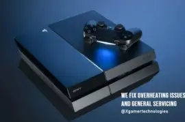 We fix PlayStation 4 {PS4} overheating issues and general servicing 