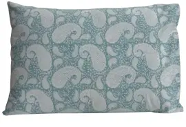 Buy Block Print Lumbar Pillow Online