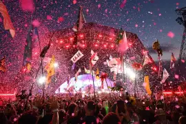 Coldplay Live at Glastonbury Festival 2024