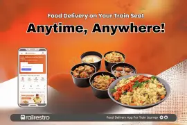 Order Food on Trains Anytime, Anywhere with RailRestro