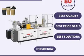 Nessco Top Quality Double Wall Paper Cup Machine in Japan