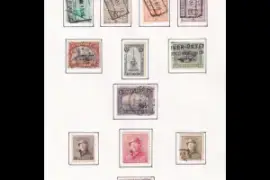 Belgium railway stamps