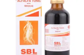 100% Safe 180ml Super Alfalfa Homeopathic Syrup With Ginseng