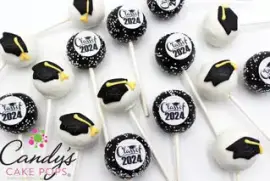 Make Your Graduation Celebration Sweet with Graduation Hat Cake Pops!