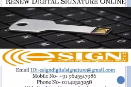 Renew Digital Signature Certificates Online 