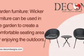 outdoor wicker furniture and its uses