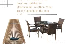 How durable is synthetic wicker rattan furniture for outdoor use?