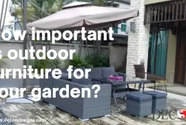 Outdoor furniture and its benefits