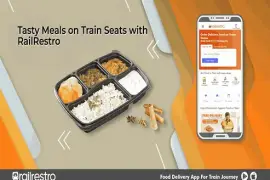 Tasty Meals on Train Seats with RailRestro!