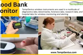 Ensure Safe and Efficient Blood Storage with TempGenius Blood Bank Monitors