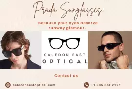 Discover Elegance: Prada Sunglasses at Caledon East Optical