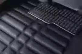 Black mat for car
