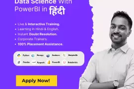 Learn Data Science in Hindi from industry experts at a specialized training