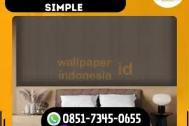 IDE WALLPAPER DINDING KAMAR SIMPLE