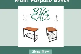 Upgrade Your Space with Our Multi-Purpose Bench