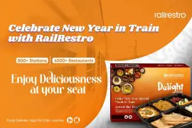 Celebrate New Year with Delicious Food in Train by RailRestro