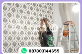 VENDOR WALLPAPER DINDING VINYL ROLL MALANG