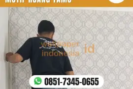 VENDOR WALLPAPER VINYL MOTIF RUANG TAMU