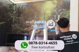 JASA PASANG WALLPAPER CUSTOM MURAH 