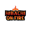 Hibachi on fire On fire